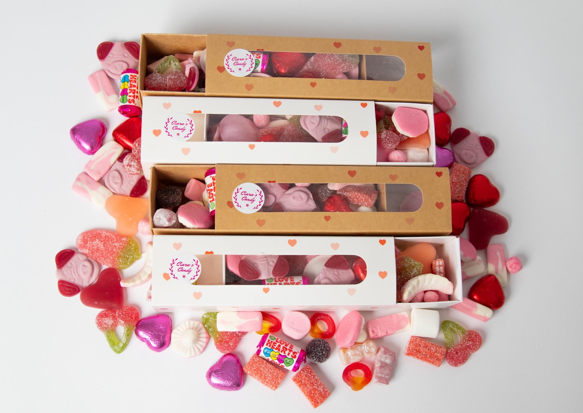 Sweet Heart Sliding Box
