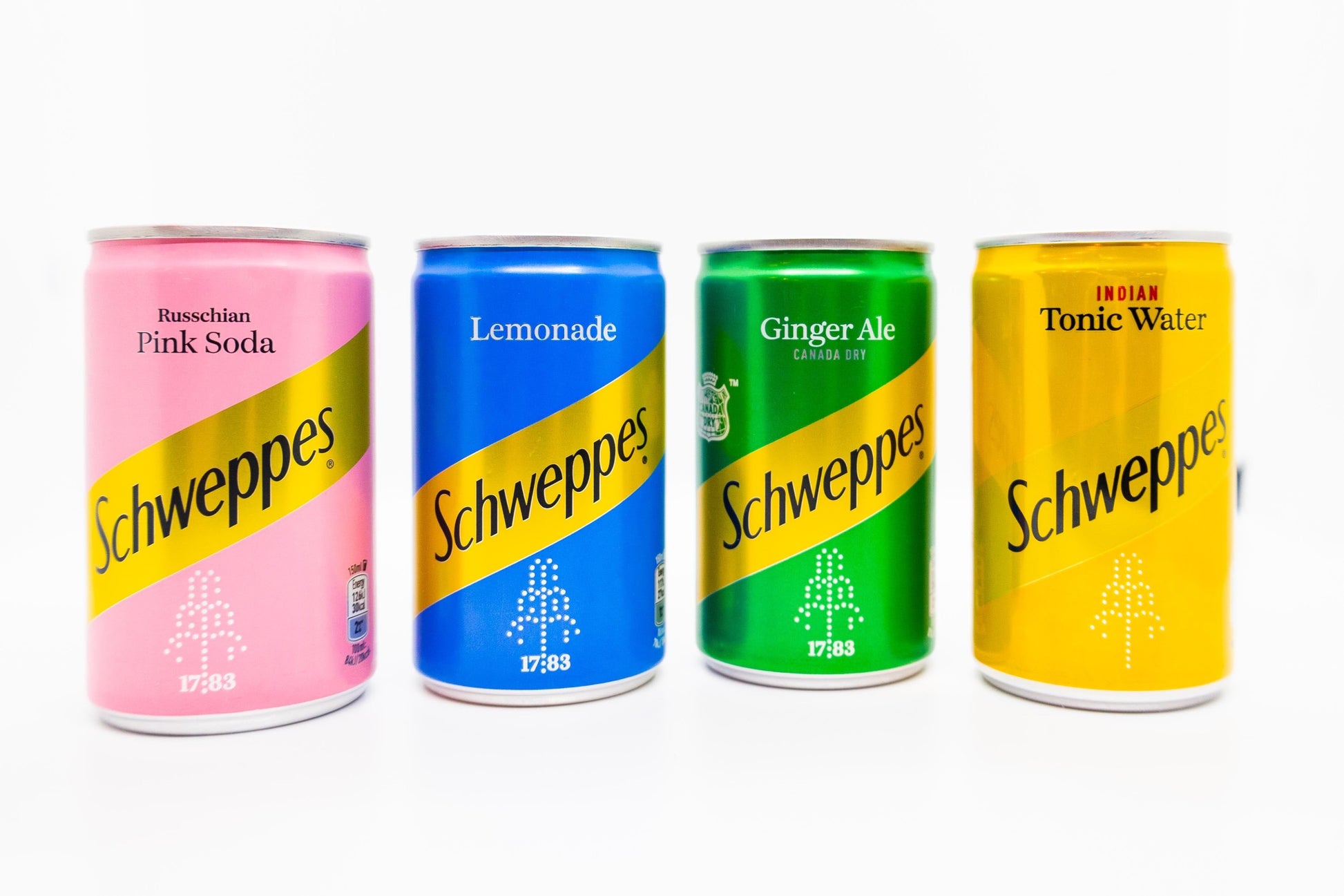 Schweppes Mixers for Double Whiskey Set